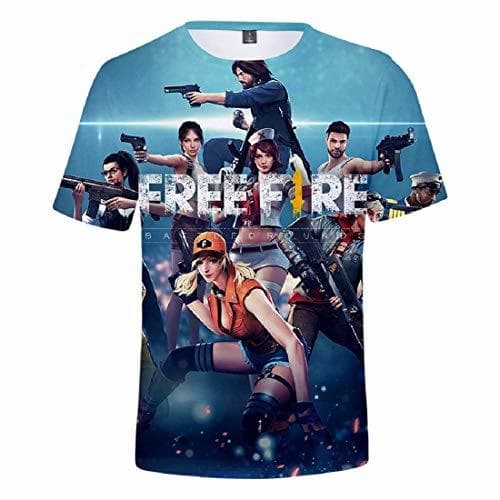 Moda Free Fire Camisetas Hombre