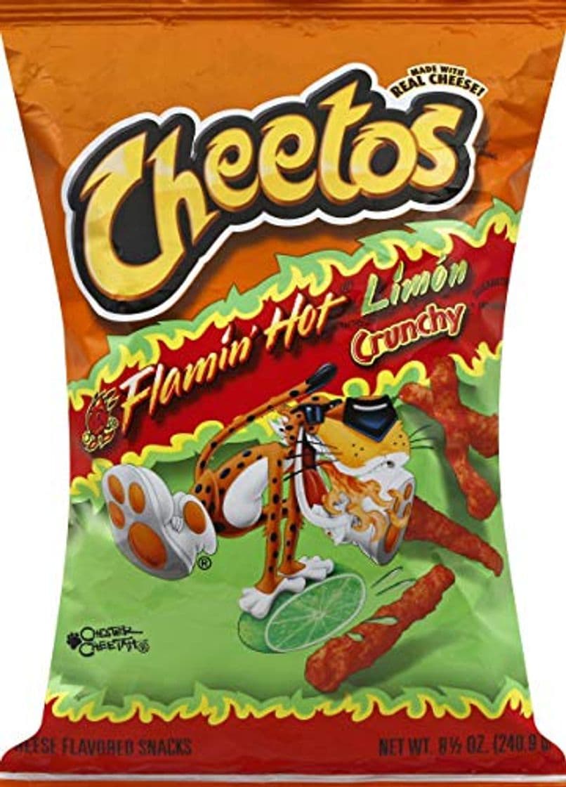 Product Cheetos Flamin Hot Limon Crunchy 8.5 oz