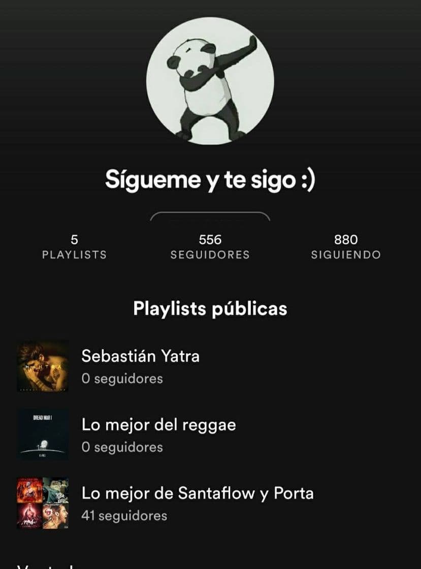 Moda Mi playlist de Spotify - sigueme y te sigo 🤗