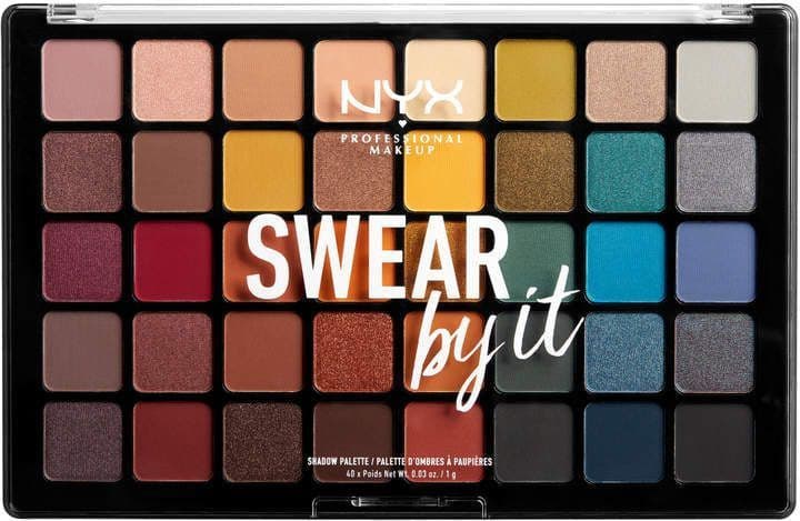 Moda NYX Profesional Make Up Swear by it Paleta de Sombras 