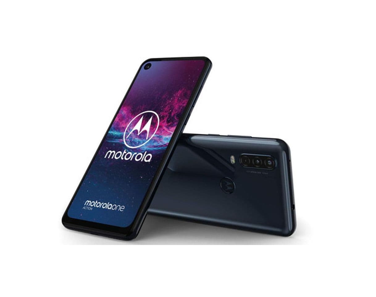 Electronic Motorola One Action - Smartphone Dual SIM (Triple cámara: 12 MP