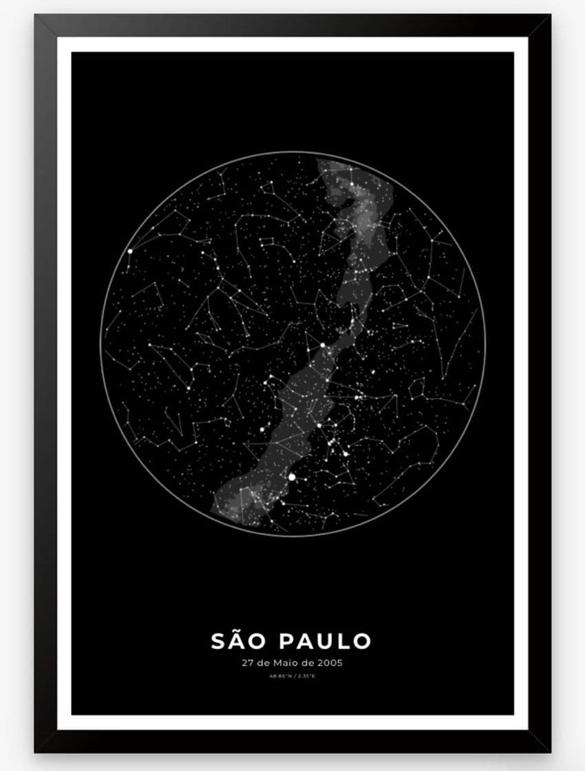 Fashion Decorateria - Crie o seu próprio mapa das estrelas