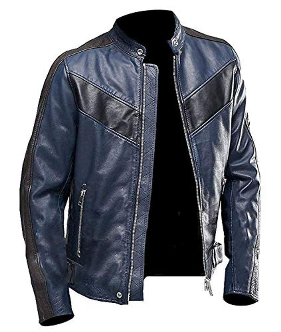 Producto Australian Bikers Gear chaqueta moto Cafe Racer en color negro envejecido y rayas rojas oxblow con protecciones homologadas y extraíbles en talla XL
Australian Bikers Gear  chaqueta moto Cafe Racer en color negro envejecido y rayas blancas  con proteccion