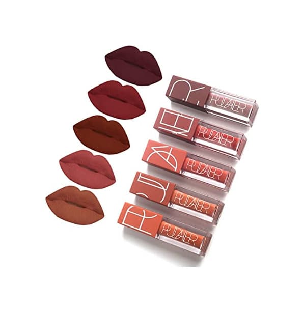 Beauty 5 Colors Matte Lipstick Set