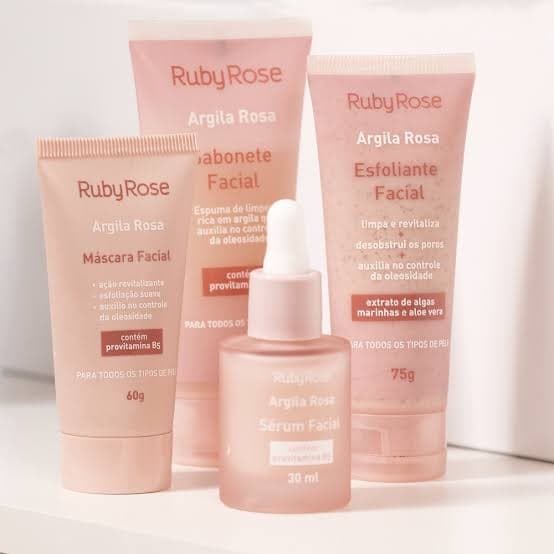 Product KIT LINHA FACIAL ARGILA ROSA