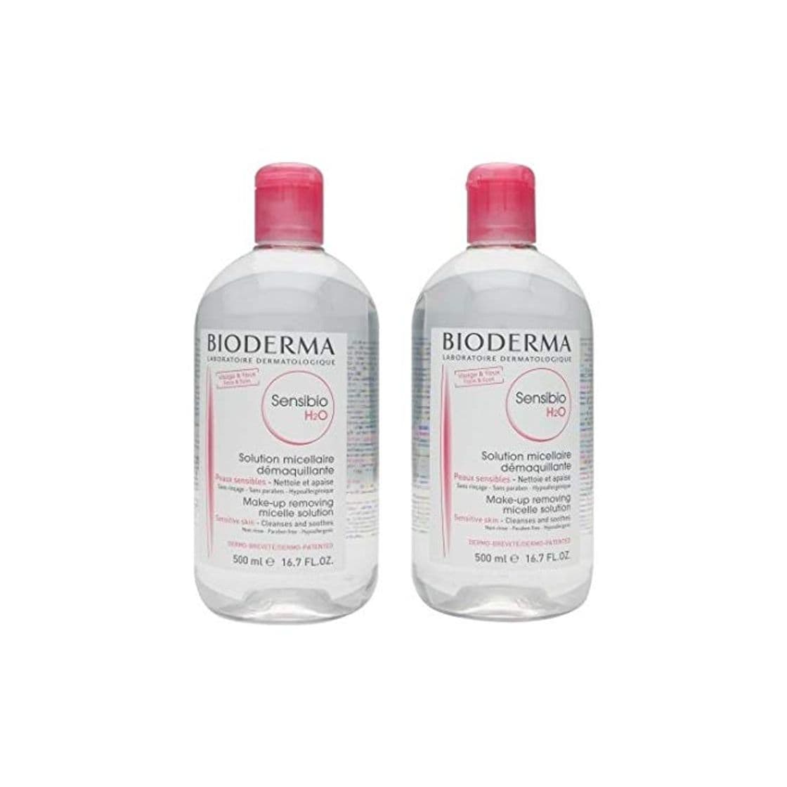 Producto Bioderma Bioderma Sensibio H2O Micellaire 2X500Ml 1000 g