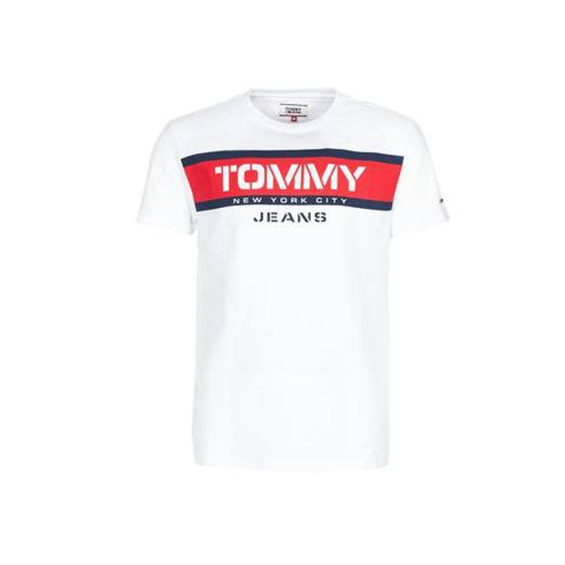 Moda Tommy Jeans TJM PANEL LOGO White - Fast delivery