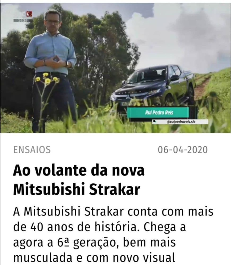 Fashion Ao volante da nova Mitsubishi Strakar | VolanteSIC