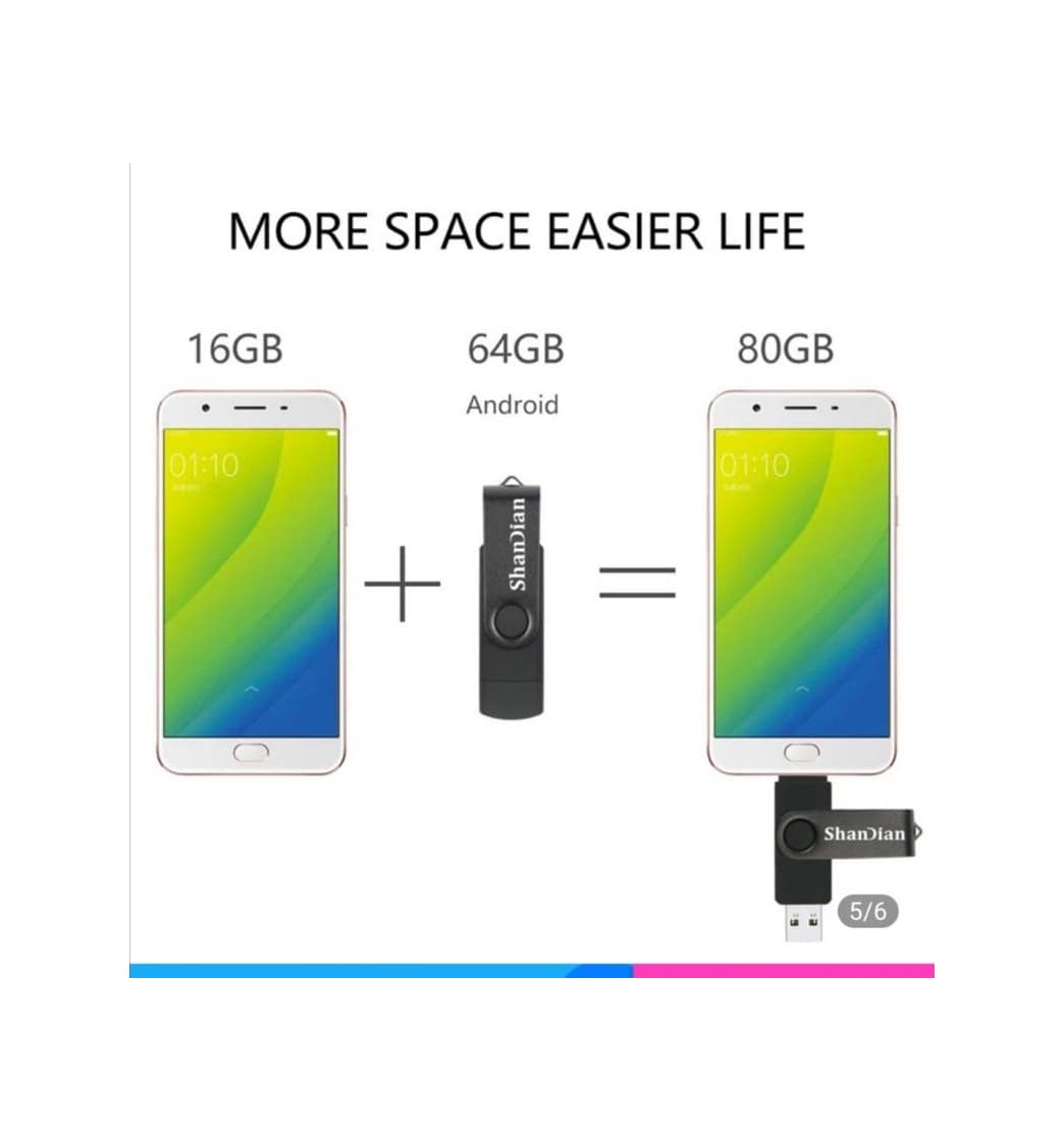 Product Pen drive computador e telemóvel 