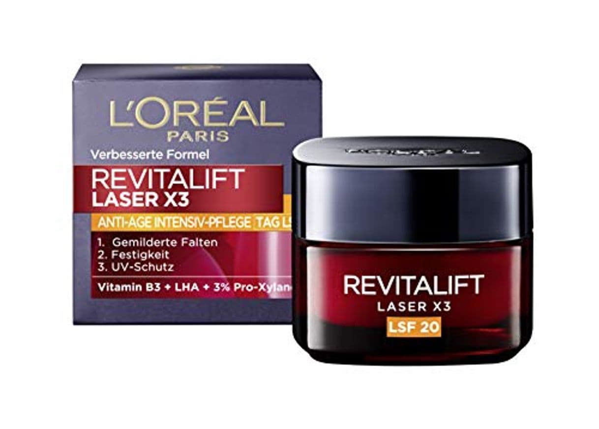 Belleza Crema Día Intensiva Anti-Edad Revitalift Láser x3 , de L'Oreal Paris