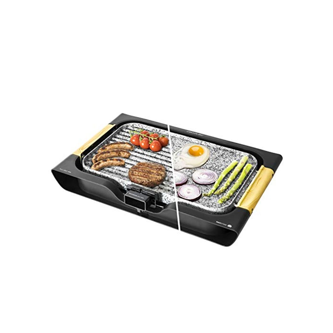 Elemento de la categoría hogar Lacor Lacor-25547-Plancha Grill Eco Piedra 47x27x2cm-Negro