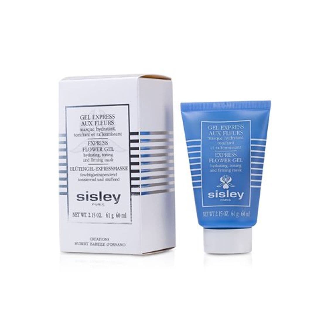 Belleza Sisley Express Máscara hidratante y tonificante de gel de flores