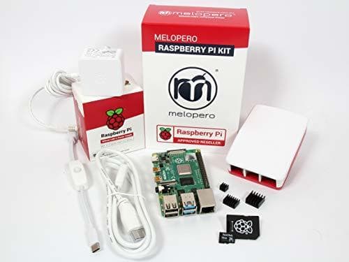 Product Melopero Raspberry Pi 4 Computer Official Premium Kit with MicroSD 32GB