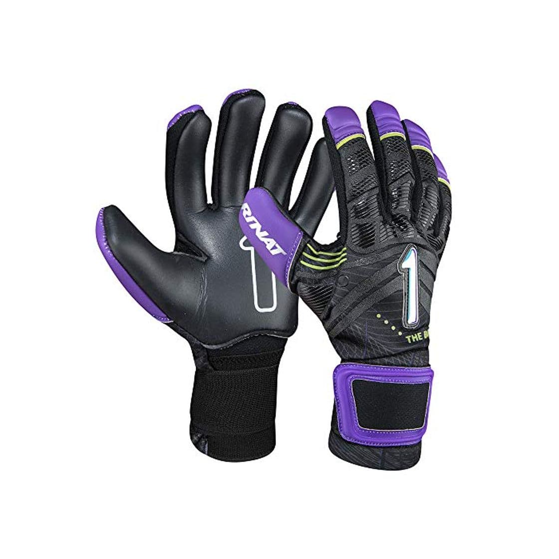 Producto Rinat The Boss Alpha Guante de Portero, Unisex Adulto, Negro