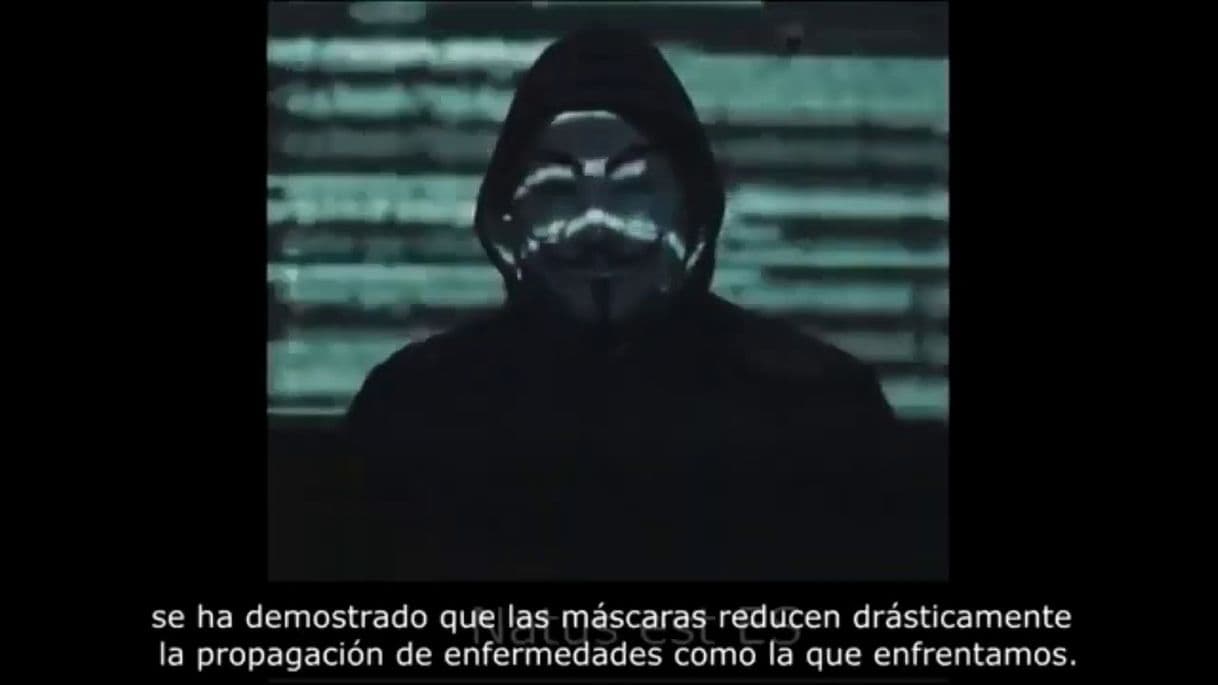 Moda MENSAJE COMPLETO DE ANONYMOUS PARA LA OMS - YouTube