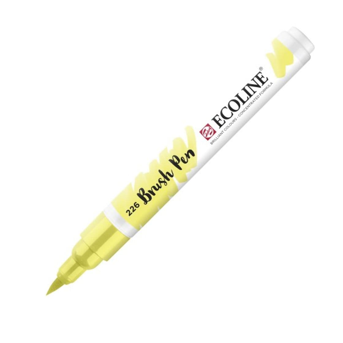 Moda Marcador Aguarela Brush Pen Ecoline Pastel Yellow 226