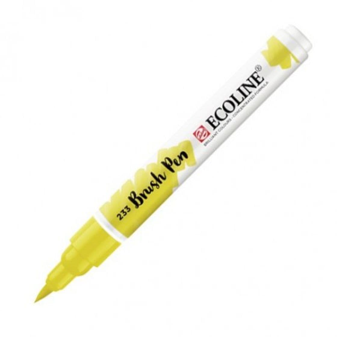 Fashion Marcador Aguarela Brush Pen Ecoline Chartreuse Yellow 233