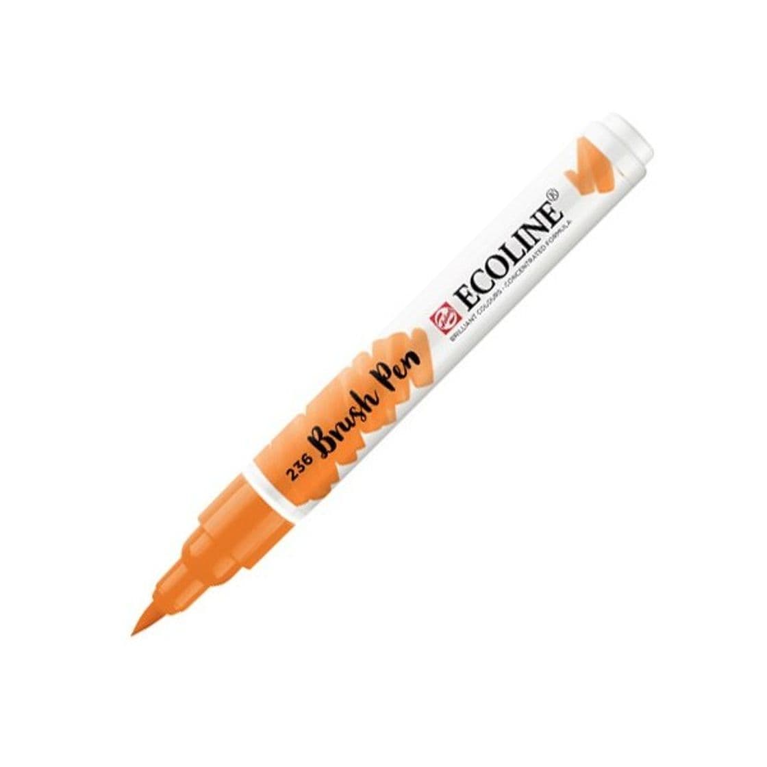 Moda Marcador Aguarela Brush Pen Ecoline Light Orange 236