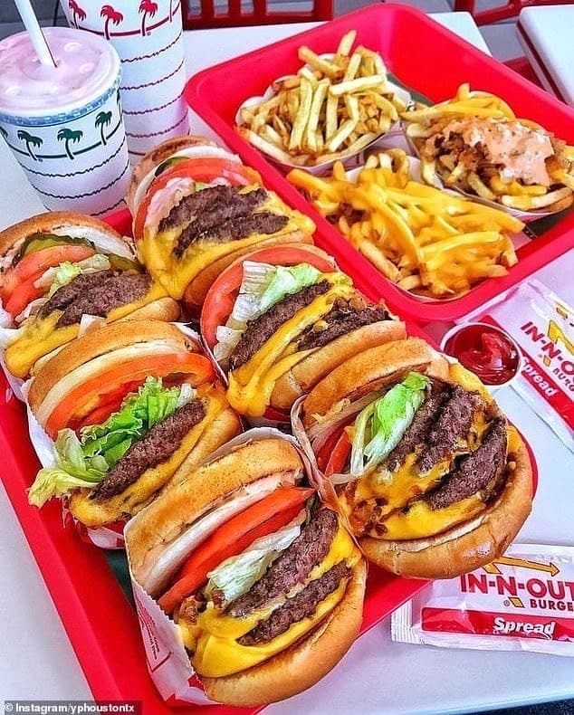 Restaurants In and out burger