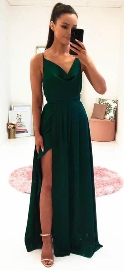 Producto Sahara maxi vestido verde