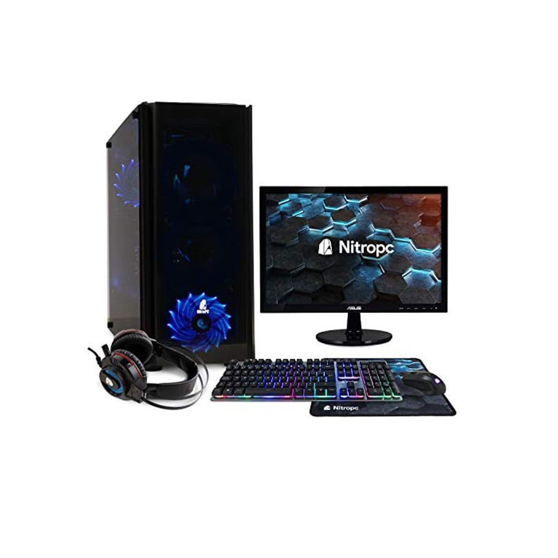 Producto NITROPC - PC Gaming Pack Bronze Rebajas | PC Gamer (CPU Ryzen