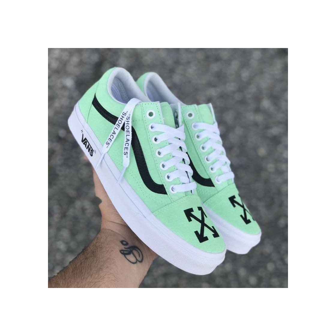 Product Off-White Old Skools "Mint" Shoe