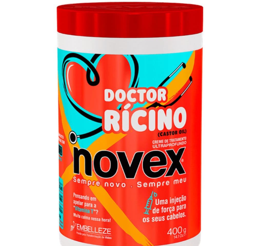 Fashion Creme de Tratamento Novex Doctor Rícino - Embelleze