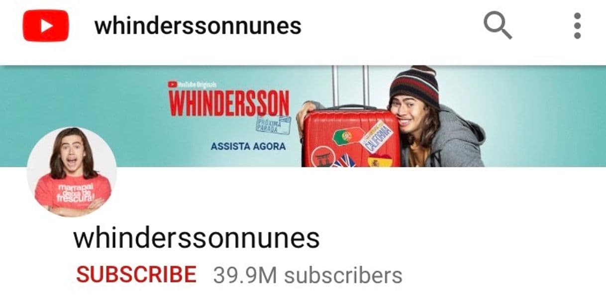 Fashion Youtuber Whindersson Nunes