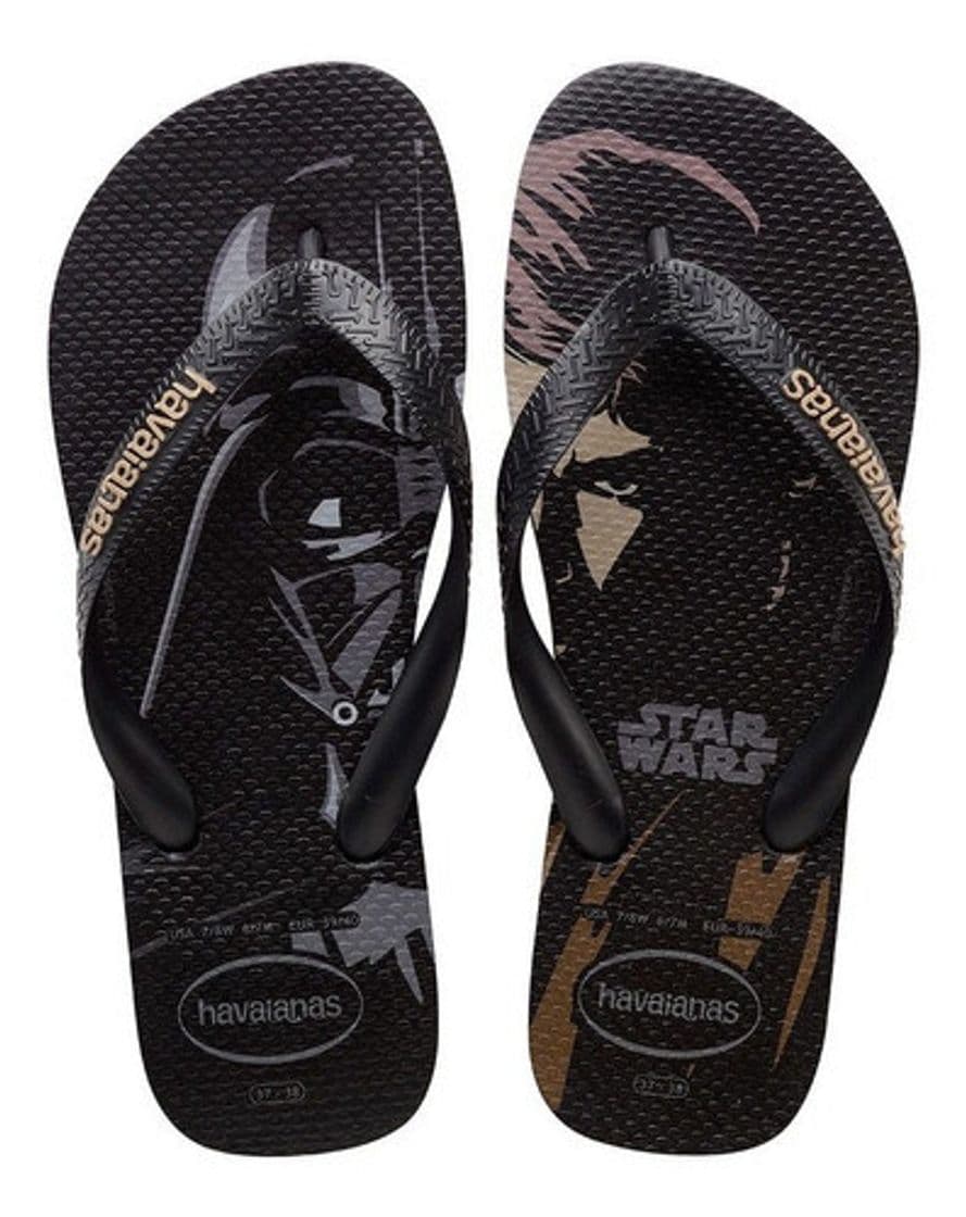 Product Chinelo Havaiana Star Wars Preto Preto Original Novo