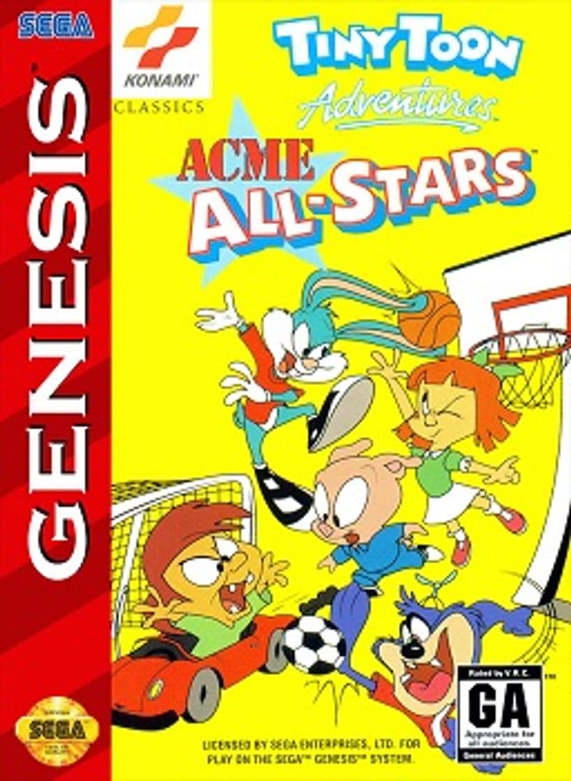 Videojuegos Tiny_Toon_Adventures: ACME_All-Stars