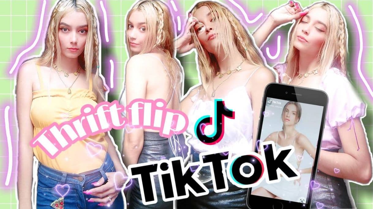 Moda SEGUÍ TIKTOKS PARA TRANSFORMAR MI ROPA 📳🎵| DYI THRIFT FLIP