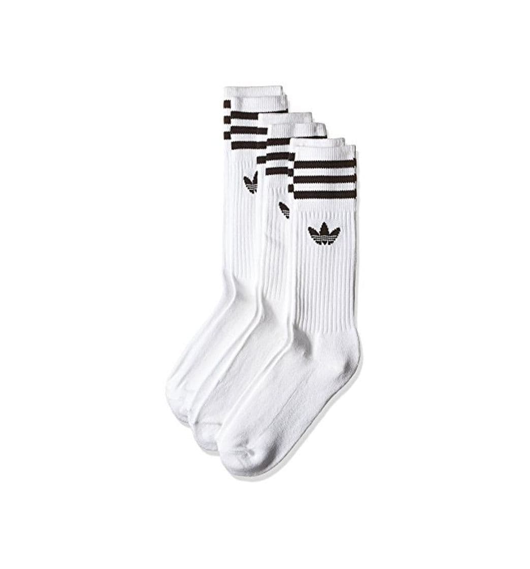 Producto Adidas Solid Crew, Calcetines Unisex Adulto, blanco