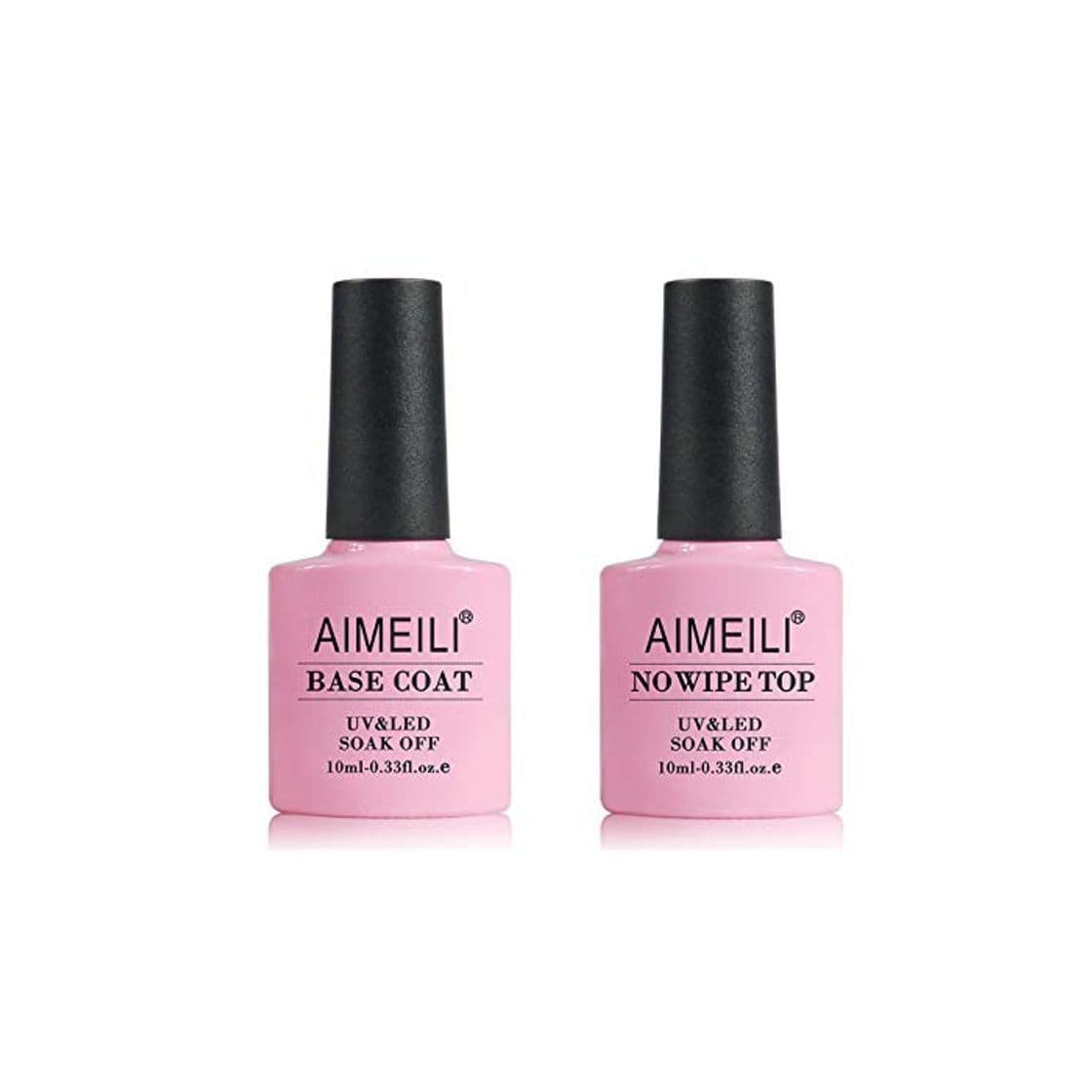 Producto AIMEILI Base y Top Coat Semipermanente Esmalte Semipermanente Esmaltes de gel de