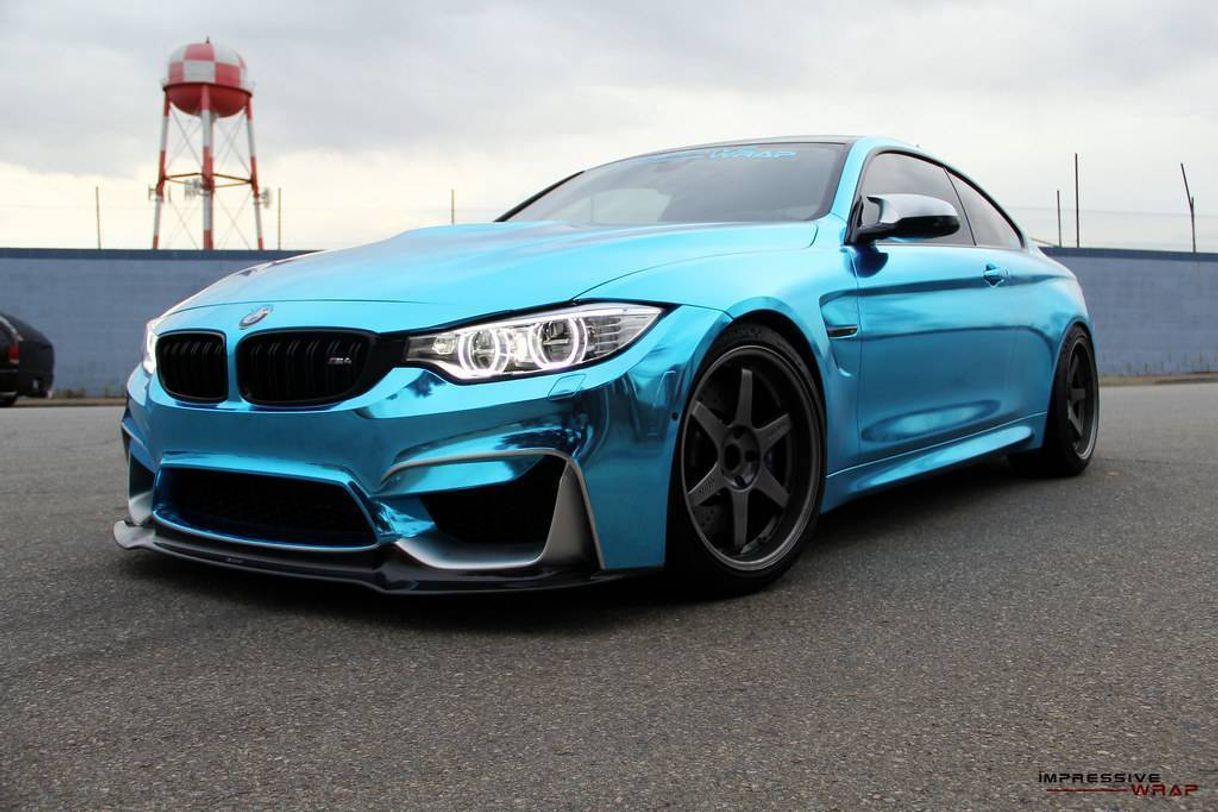 Fashion BMW M4 Blue Ice Paint