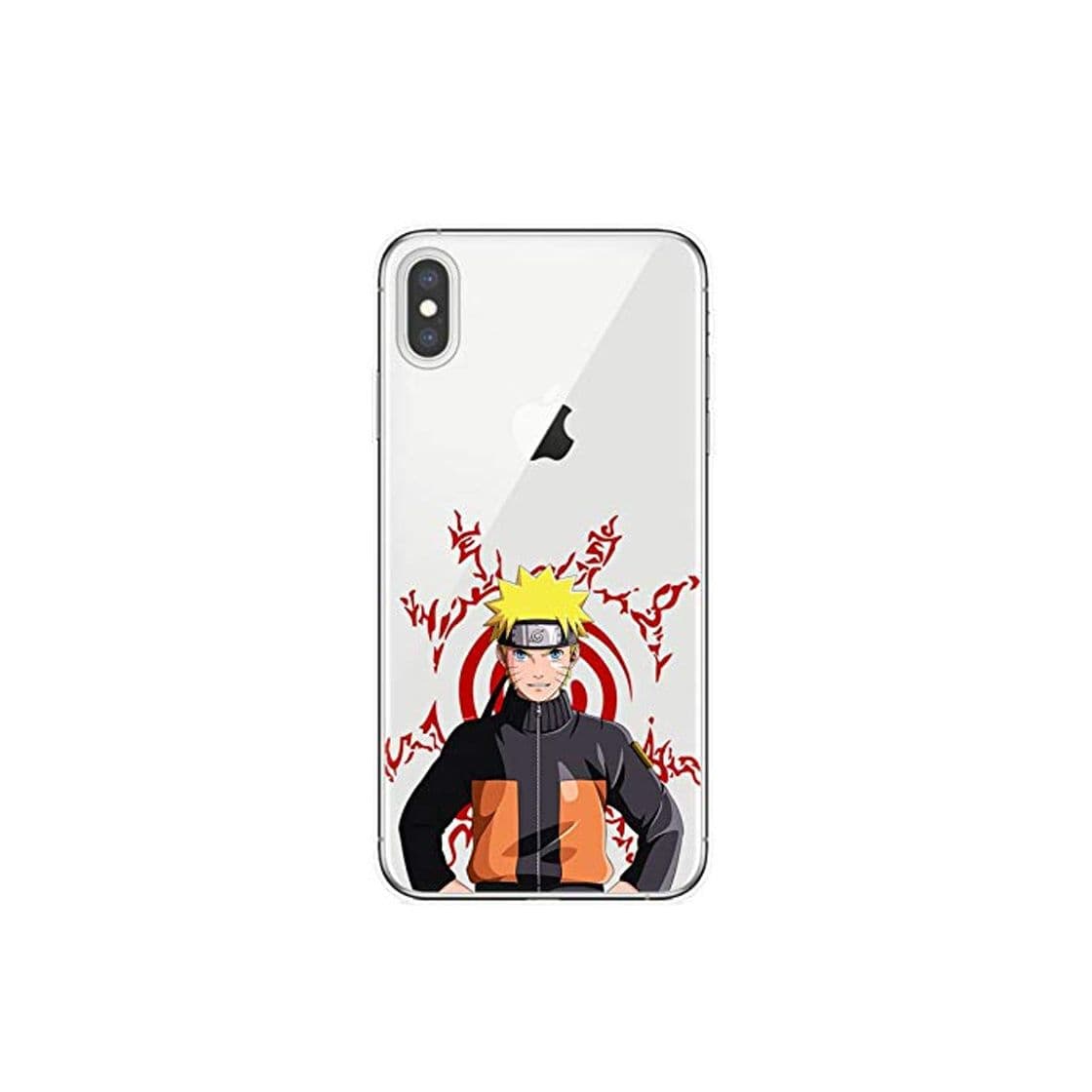 Product lucky air Relief Anime Naruto Soft TPU Cartoon Funda iPhone Phone Case