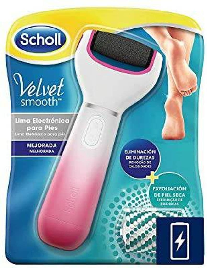 Producto Scholl Lima Eléctrica Durezas Pies Velvet Smooth con Cabezal