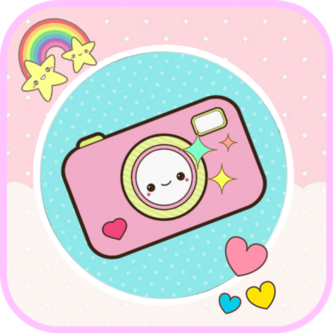 App Kawaii Photo Booth - Cute Sticker & Picture Editor