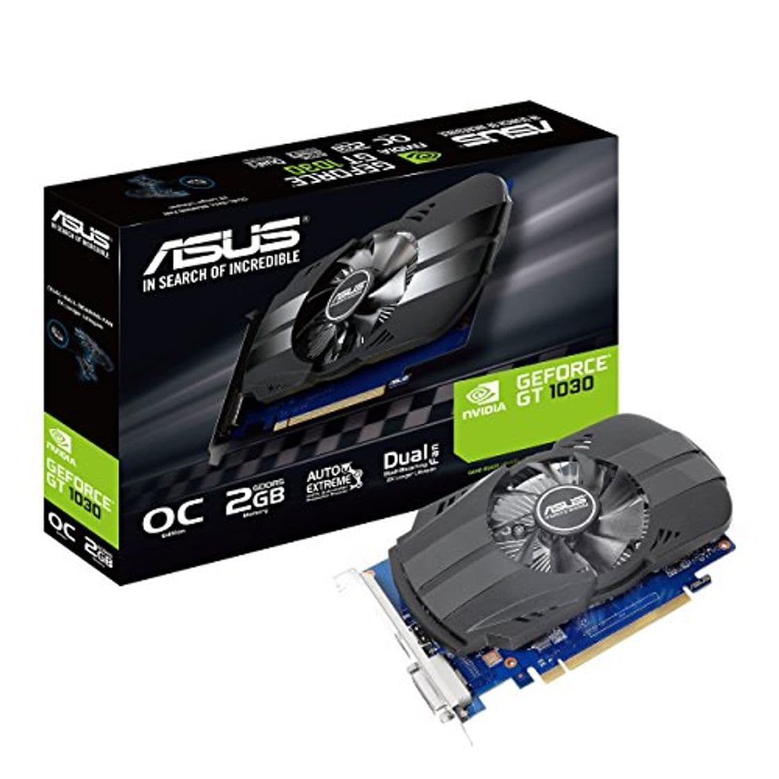 Electrónica ASUS PH-GT1030-O2G - Tarjeta gráfica