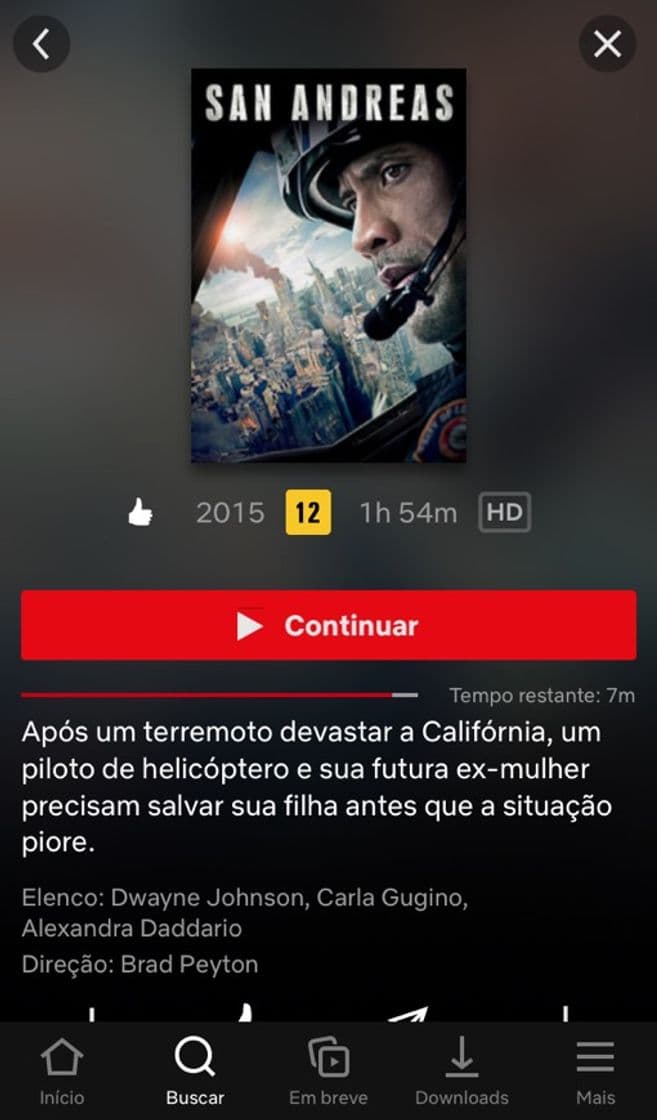 Movie Um super filme na Netflix “San Andreas” assistir lá 🔝