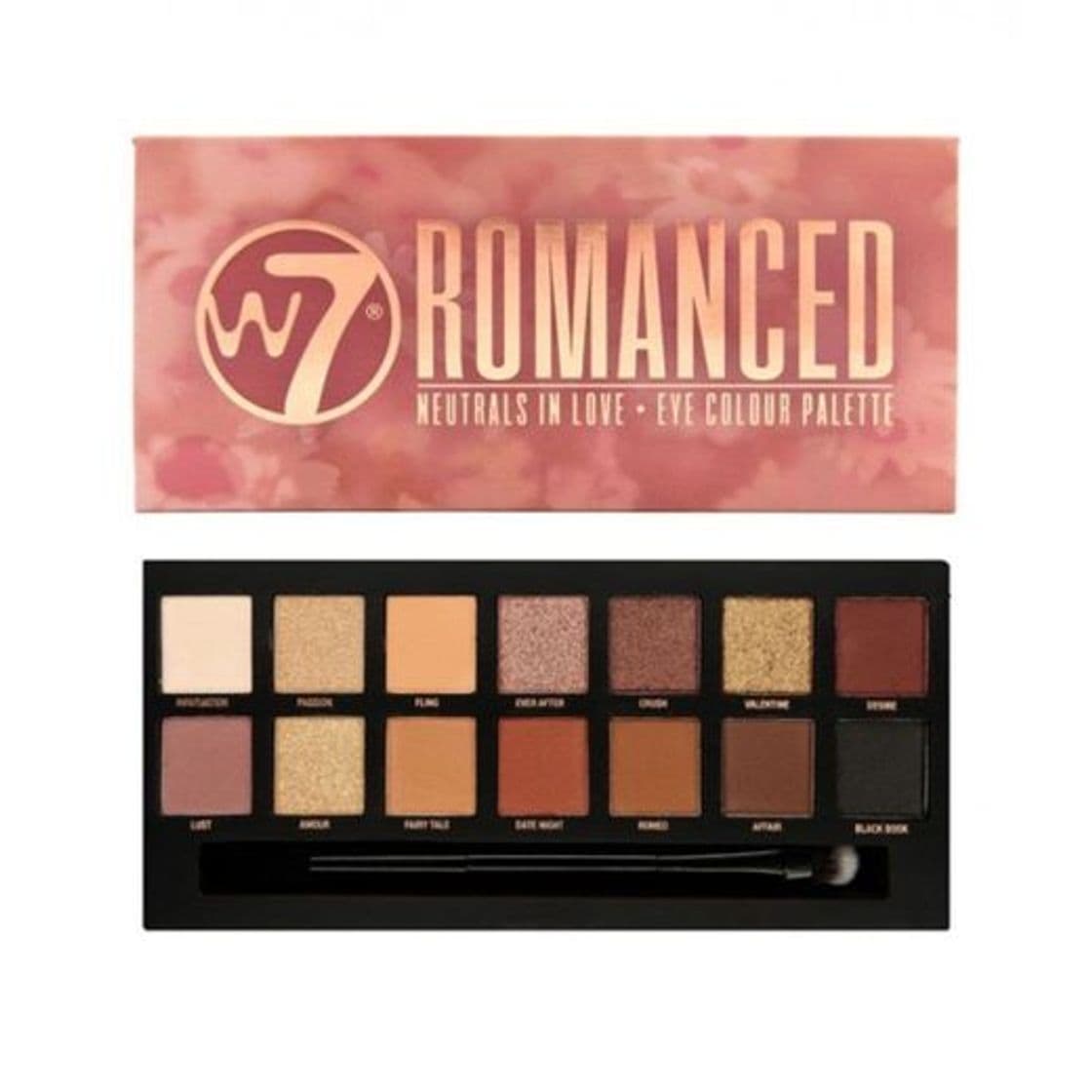 Producto Paleta de sombras Romanced W7