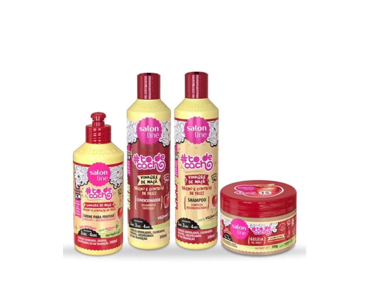 Product Kit vinagre de maçã #todecacho Salon line 