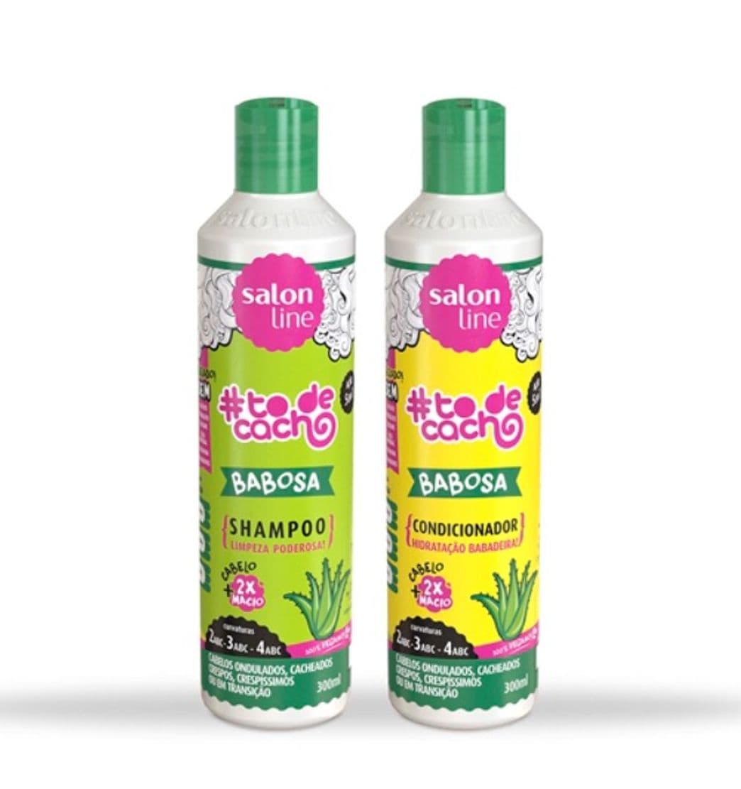 Fashion Kit Babosa Shampoo e Condicionador #todecacho Salon Line 