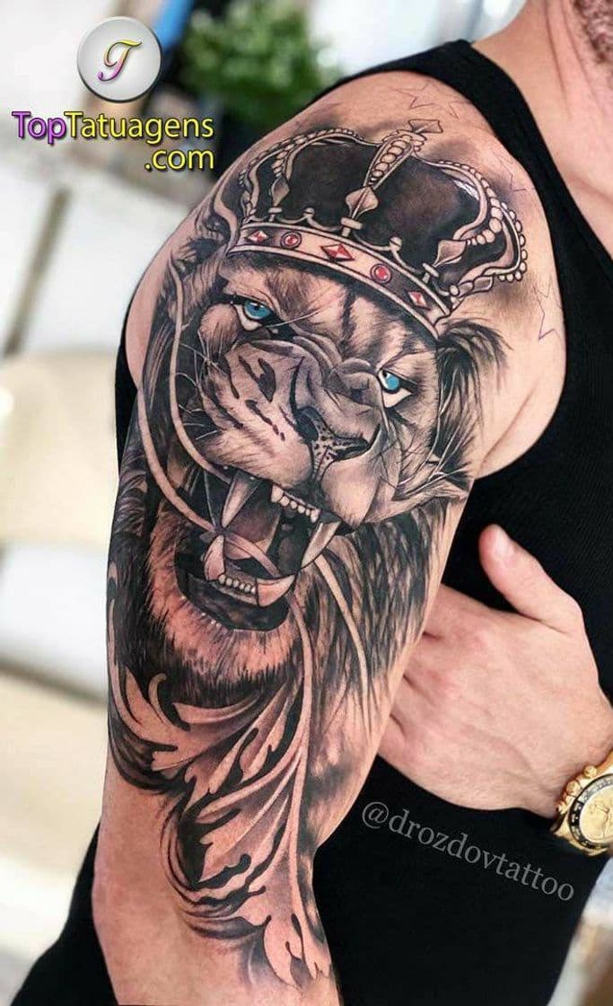 Fashion Tatuagem masculina