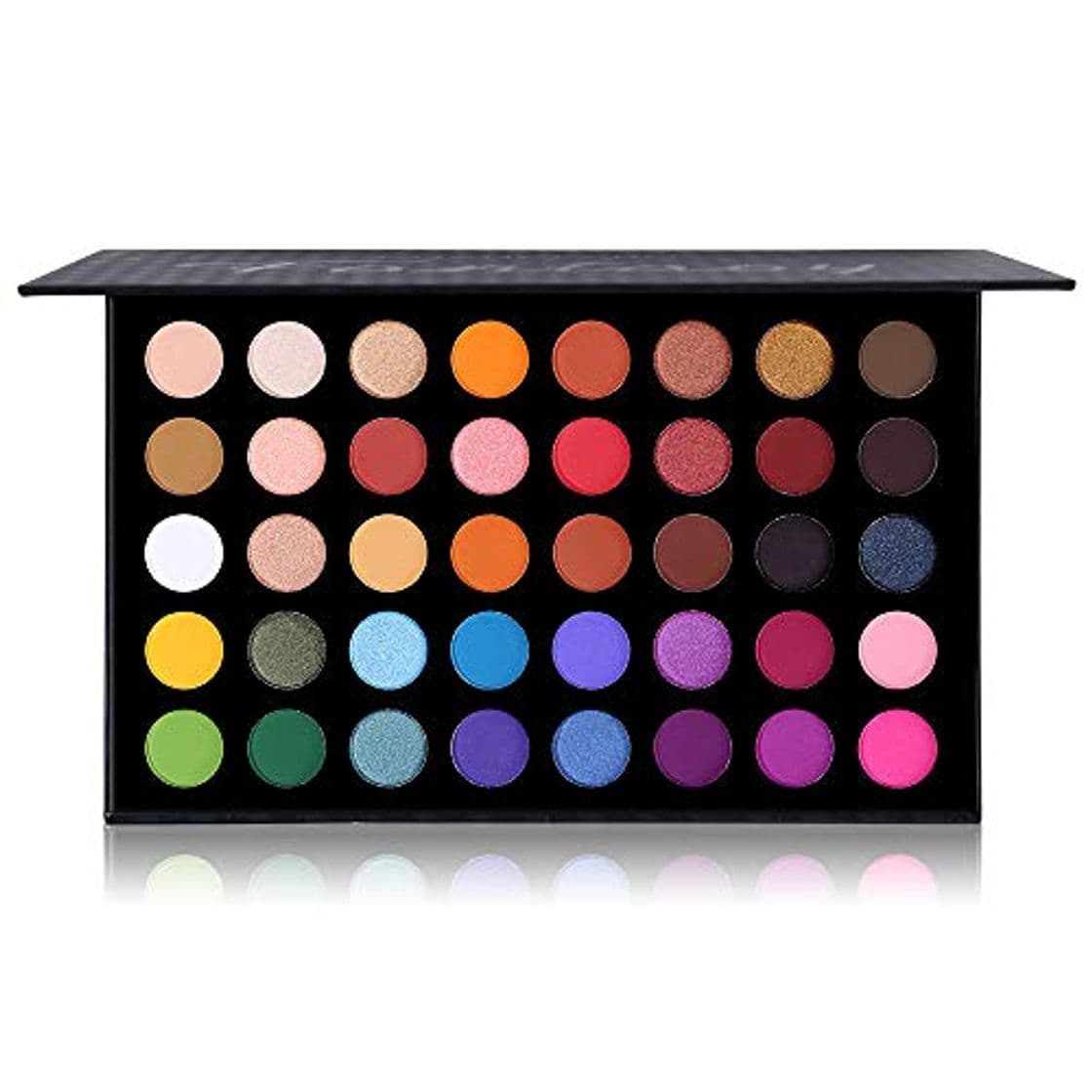 Belleza UCANBE Paleta de sombra de ojos Maquillaje Contorno metálico Sombra de ojos