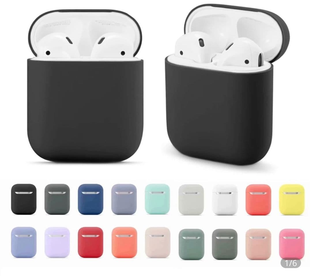 Fashion Funda de silicona para AirPods 