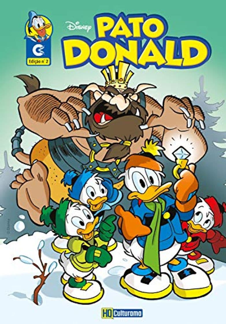 Book Histórias em Quadrinhos Pato Donald Edição 2