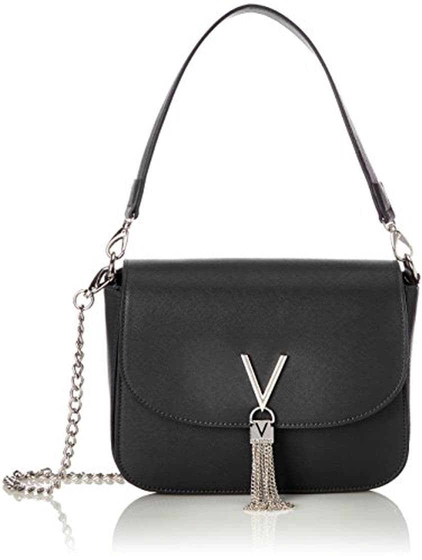 Producto Mario Valentino VBS1IJ04 - Bolsa de Poliuretano Mujer, color Negro, talla 8.0x17.0x23.0