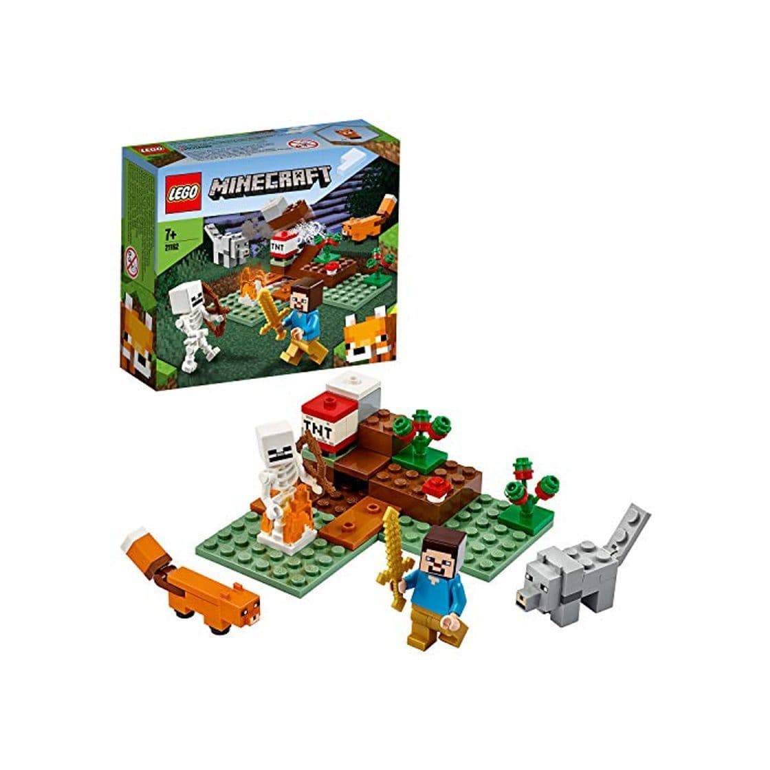 Product LEGO Minecraft - La Aventura en la Taiga, Set de Construcción Inspirado