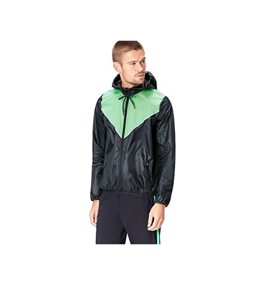 Product Activewear Cortavientos para Hombre, Negro