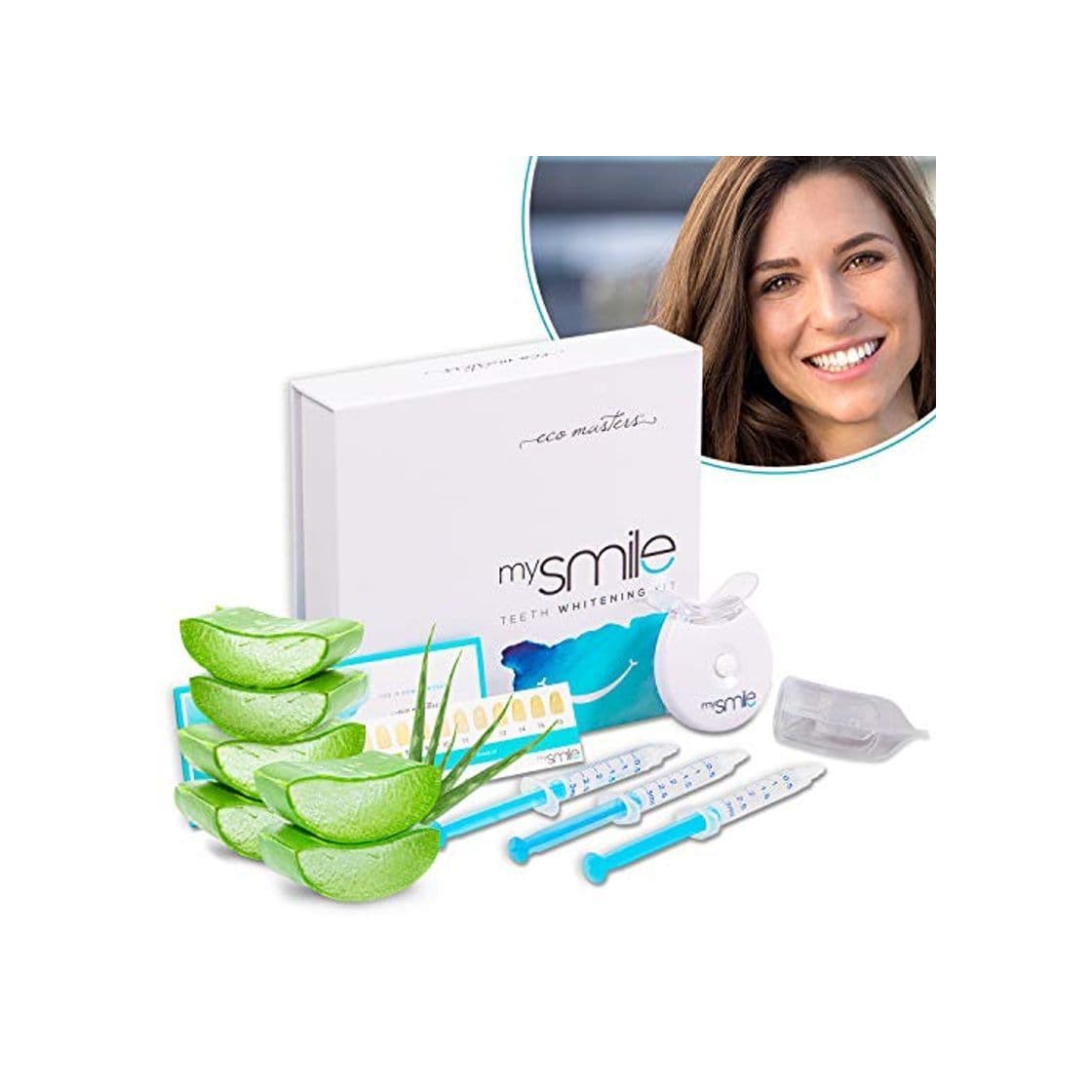 Belleza Kit De Blanqueamiento Dental mysmile - Para Blanquear tus Dientes Rápidamente -